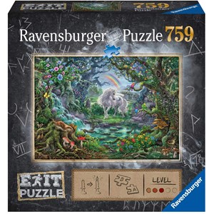 Ravensburger (15030) - "EXIT Unicorn (in German)" - 759 pièces