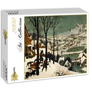 Grafika (00698) - Pieter Brueghel the Elder: "Chasseurs dans la neige" - 2000 pièces