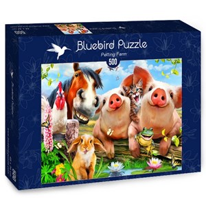 Bluebird Puzzle (70285) - Howard Robinson: "Petting Farm" - 500 pièces