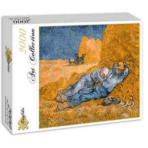 Grafika (00689) - Vincent van Gogh: "La Sieste (d'après Millet), 1890" - 2000 pièces