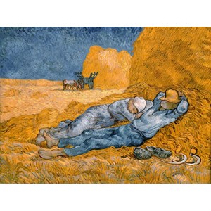 Grafika (00689) - Vincent van Gogh: "La Sieste (d'après Millet), 1890" - 2000 pièces