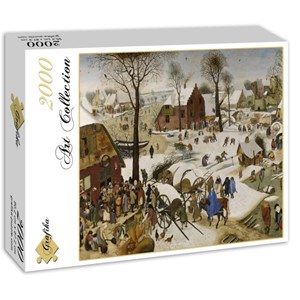 Grafika (00695) - Pieter Brueghel the Elder: "Le dénombrement de Bethléem" - 2000 pièces