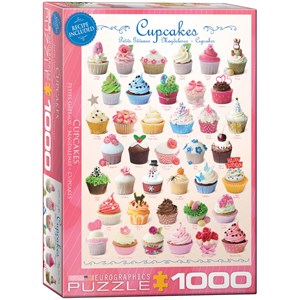 Eurographics (6000-0409) - "Cupcakes" - 1000 pièces