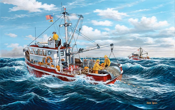 SunsOut (39685) - Ken Zylla: "Out of Fort Kodiak" - 550 pièces