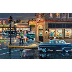 SunsOut (37767) - Ken Zylla: "Small Town Saturday Night" - 550 pièces