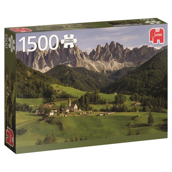 Jumbo (18580) - "Les Dolomites, Italie" - 1500 pièces
