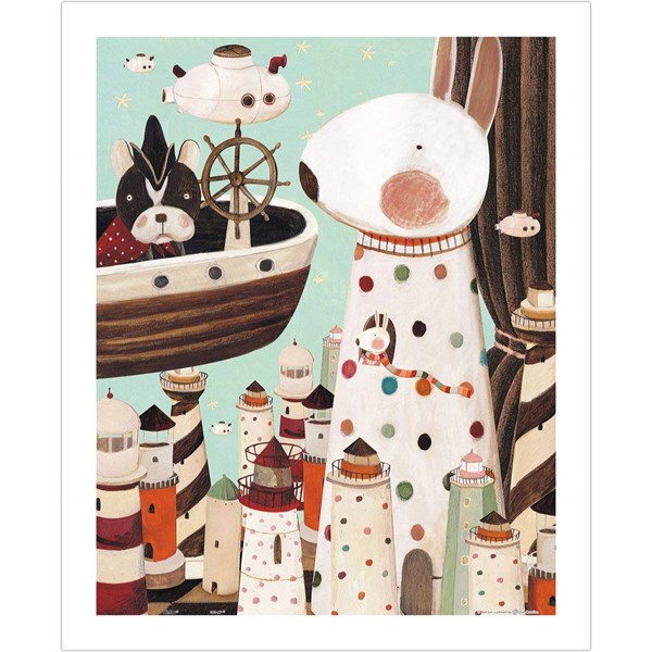 Pintoo (h1704) - Nan Jun: "Lighthouse" - 500 pièces