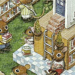 Pintoo (h1023) - "Smart, The Bookstore" - 1000 pièces