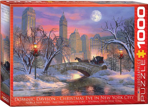Eurographics (6000-0915) - Dominic Davison: "Christmas Eve in New York City" - 1000 pièces