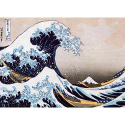 Eurographics (6000-1545) - Hokusai: "Super Vague à Kanagawa" - 1000 pièces