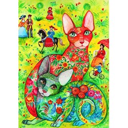 Bluebird Puzzle (70410) - Oxana Zaika: "Russian" - 1500 pièces