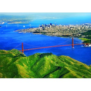 Eurographics (6000-0548) - "Golden Gate Bridge, CA" - 1000 pièces