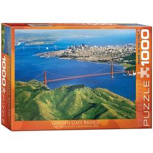 Eurographics (6000-0548) - "Golden Gate Bridge, CA" - 1000 pièces
