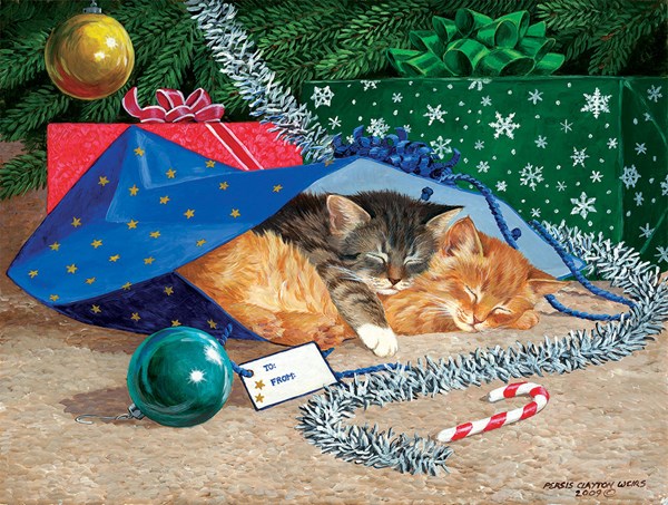 SunsOut (51507) - Persis Clayton Weirs: "Nap Sack Cat" - 500 pièces