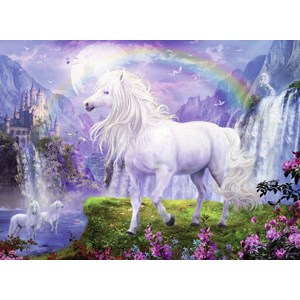 Ravensburger (15007) - "La Vallée de l'Arc-en-ciel" - 500 pièces