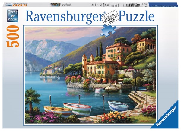 Ravensburger (14797) - "View on Villa Bella" - 500 pièces