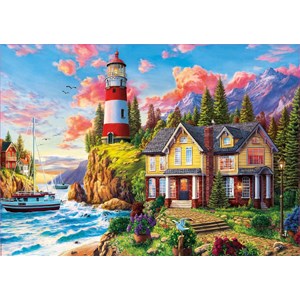 Educa (18507) - "Lighthouse Near The Ocean" - 3000 pièces