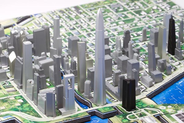 4D Cityscape (40014) - "Chicago" - 950 pièces
