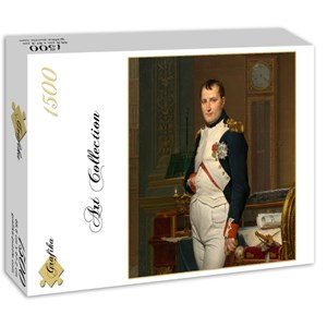 Grafika (01191) - Jacques-Louis David: "Napoléon dans son Cabinet de Travail, 1812" - 1500 pièces