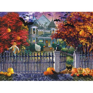 SunsOut (19227) - Nicky Boehme: "Halloween House" - 1000 pièces