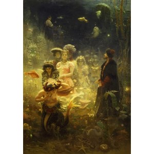 King International (73839) - Ilya Repin: "Sadko in the Underwater Kingdom, 1876" - 1000 pièces