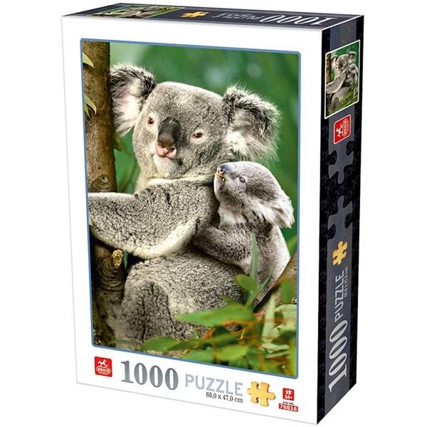 D-Toys (76816) - "Koala Bears" - 1000 pièces
