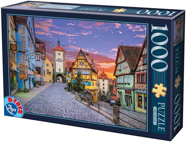 D-Toys (74737) - "Rothenburg, Allemagne" - 1000 pièces