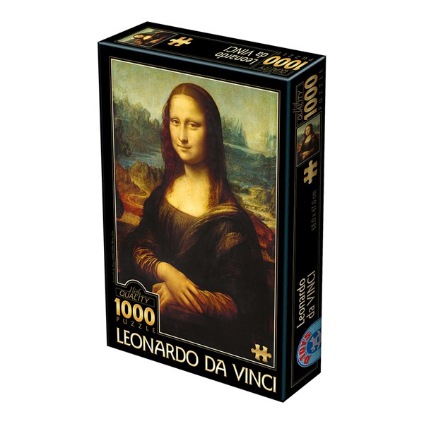 D-Toys (72689) - Leonardo Da Vinci: "Mona Lisa" - 1000 pièces