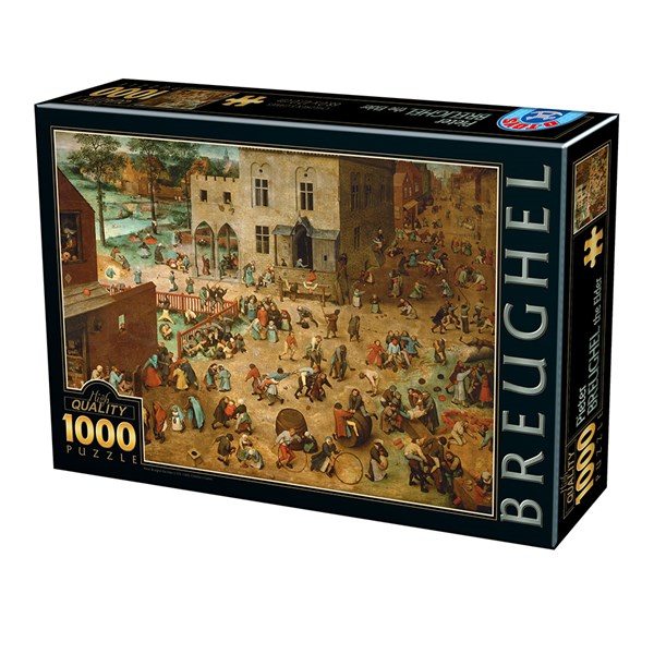 D-Toys (75857) - Pieter Brueghel the Elder: "Pieter Brueghel" - 1000 pièces