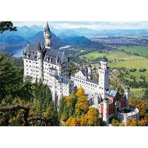 D-Toys (70654) - "Allemagne, Château de Neuschwanstein" - 1000 pièces