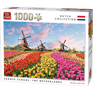 King International (05722) - "Zaanse Schans, The Nederlands" - 1000 pièces