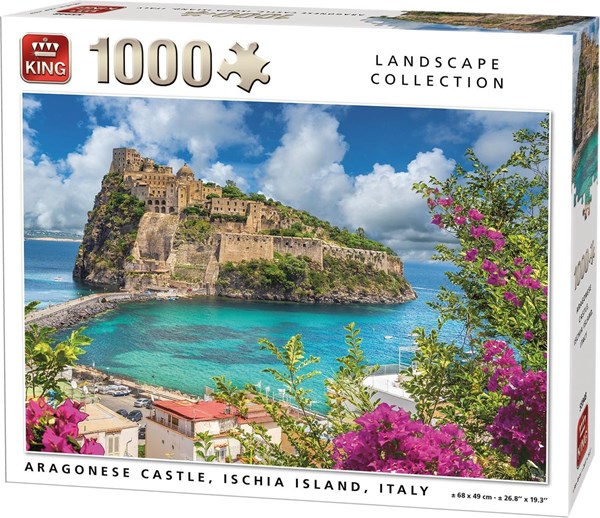 King International (55948) - "Argonese Castle, Ischia Island, Italy" - 1000 pièces