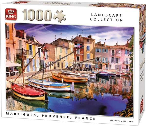 King International (55949) - "Martigues, Provence, France" - 1000 pièces