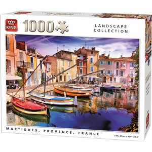King International (55949) - "Martigues, Provence, France" - 1000 pièces