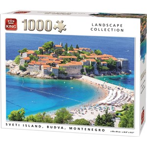 King International (55950) - "Sveti Island, Budva, Montenegro" - 1000 pièces