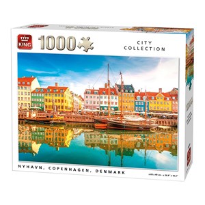 King International (05704) - "Nyhavn, Copenhaguen, Denmark" - 1000 pièces