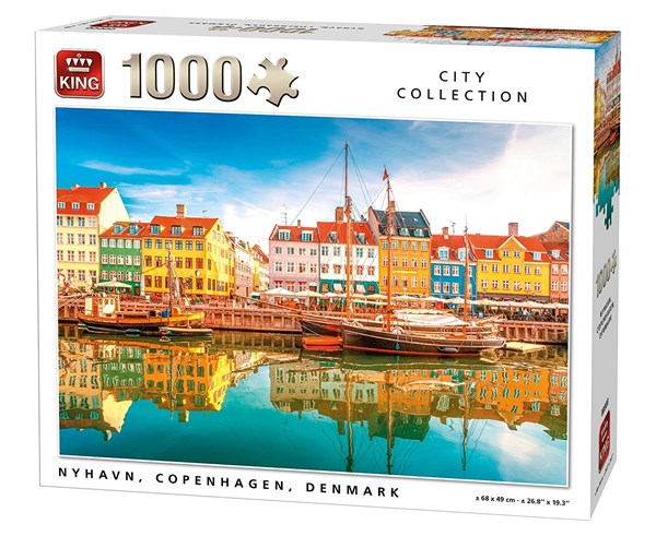 King International (05704) - "Nyhavn, Copenhaguen, Denmark" - 1000 pièces