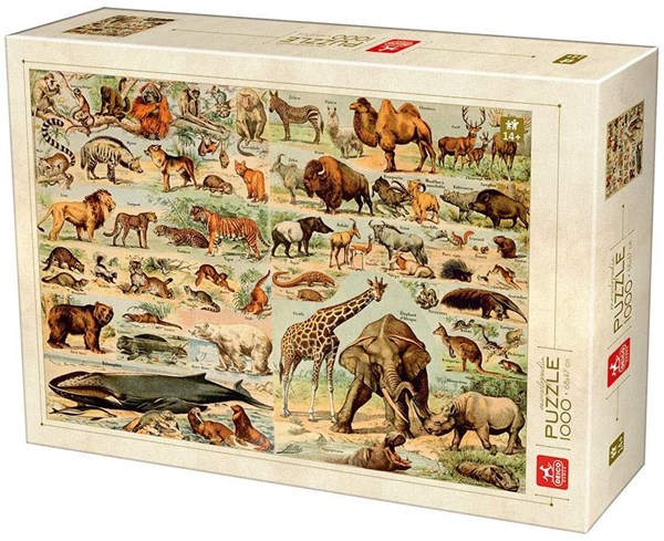 Deico (76793) - "Encyclopédie Animaux Sauvages" - 1000 pièces