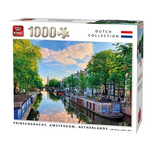 King International (55867) - "Prinsengracht Canal Amsterdam" - 1000 pièces