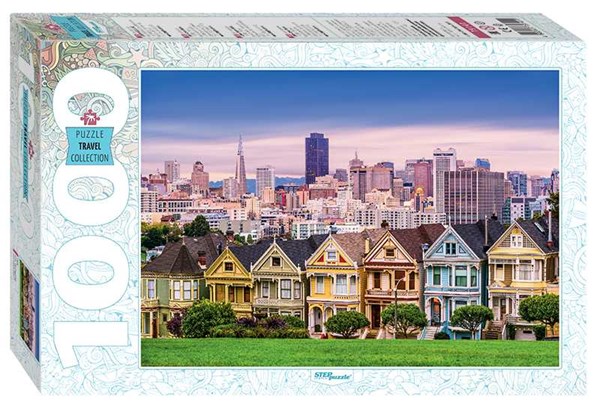 Step Puzzle (79141) - "The Painted Ladies of San Francisco" - 1000 pièces