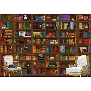 Bluebird Puzzle (70252) - "The Vintage Library" - 6000 pièces