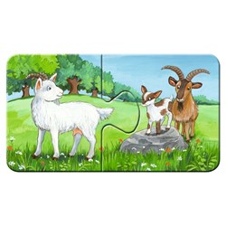 Ravensburger (05072) - "Les Animaux de la Ferme" - 2 pièces
