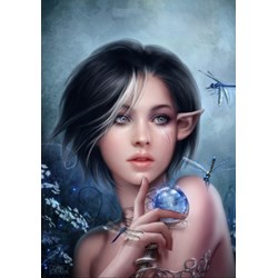 Grafika (00992) - Cris Ortega: "The Curse of the Dragonfly" - 1000 pièces