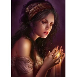 Grafika (00952) - Cris Ortega: "When the Light faces off" - 1000 pièces