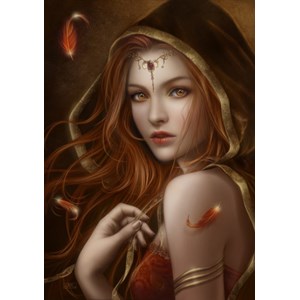 Grafika (00988) - Cris Ortega: "Red Path of Eternity" - 1000 pièces