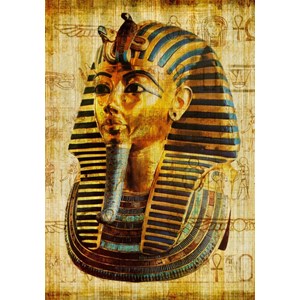 Grafika (00799) - "Vieux Papyrus Egyptien, Toutankhamon" - 1000 pièces