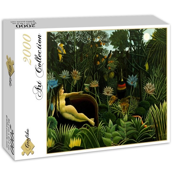 Grafika (00851) - Henri Rousseau: "The Dream, 1910" - 2000 pièces