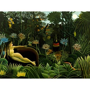 Grafika (00851) - Henri Rousseau: "The Dream, 1910" - 2000 pièces