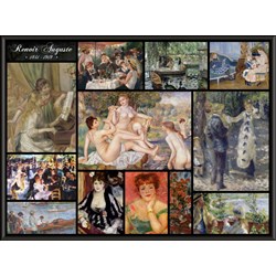 Grafika (00842) - Pierre-Auguste Renoir: "Auguste Renoir, Collage" - 2000 pièces