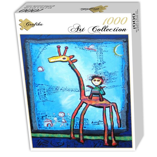 Grafika (00668) - Anne Poire, Patrick Guallino: "Toujours Elle" - 1000 pièces